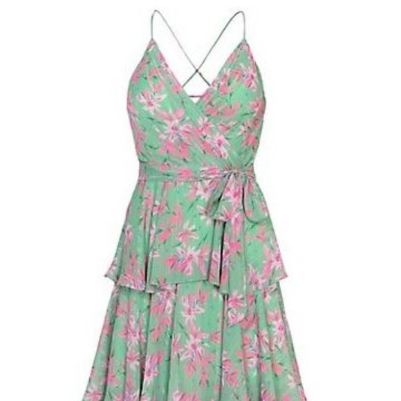 BNWT Adelyn Rae Ceci Maxi Fit-&-Flare Dress - Picture 2 of 5